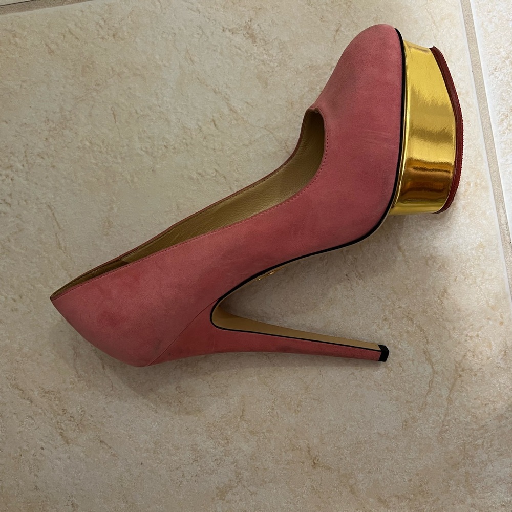 Charlotte Olympia heels. Worn.